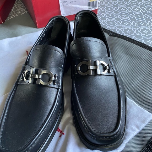 New Black MASTER “ Salvatore Ferragamo size 10 main image 4